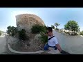 4k 3d 360° video סקירת מצב גן לאומי חומה המזרחית של הר הבית