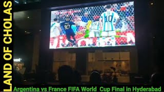 Argentina vs France FIFA World Cup Finals celebration in Monastery Pub in Hyderabad @LandofCholas
