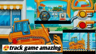 😍A little track build a home waoo amazing |tracks game cartoon for kids Dergerous level 1