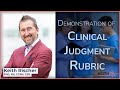 Demonstration of KeithRN Clinical Judgment Rubric