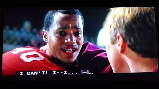 Petey goes to defense teams(Remember the Titans)