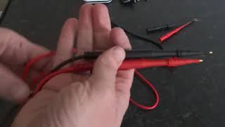 Fieldpiece ADLS2 ADK7 ASA2 Multimeter leads and alligator clip leads