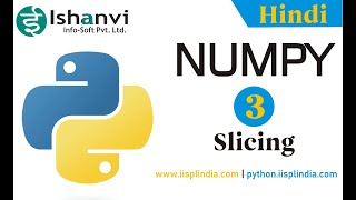 NumPy Tutorial - 03 | Array Slicing