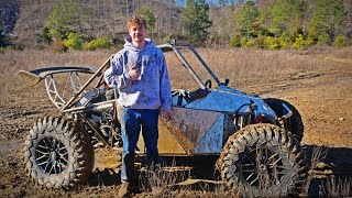 Crotch Rocket Swapped Buggy Mudhole Bogging!