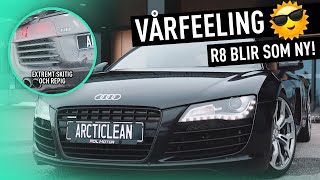 Skitig \u0026 repig Audi R8 blir som ny!