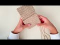 crochet card holder wallet very easy