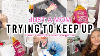 Extremely messy cleaning motivation | New 2025 Clean + reset | declutter | clean with me uk