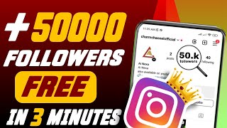 50k Free followers 🎊| Instagram Par Followers Kaise Badhaye | insta followers kaise badhaye