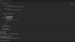 Python Scripting Tutorial Duck Typing and Asking Forgiveness, Not Permission EAFP