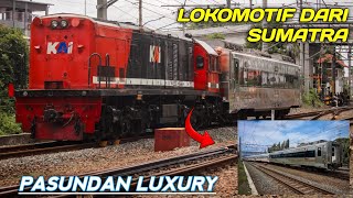 Momen Spesial || Lokomotif CC 201 Rnb \u0026 Pasundan Luxury