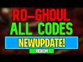 New Ro-Ghoul Codes | Roblox Ro-Ghoul Codes (May 2024)