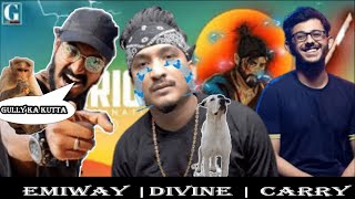 Divine - Sach Bol Patta Review !! |  No Carryminati Warrior only Emiway vs Divine ||
