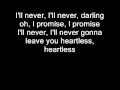 Justin Nozuka - Heartless + lyrics