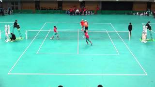 '16 全日本高等学校選抜ソフトテニス大会　男子　準々決勝　4-2