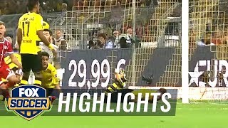 Late Dortmund own goal secures shootout for Bayern Munich | 2017 German Super Cup Highlights