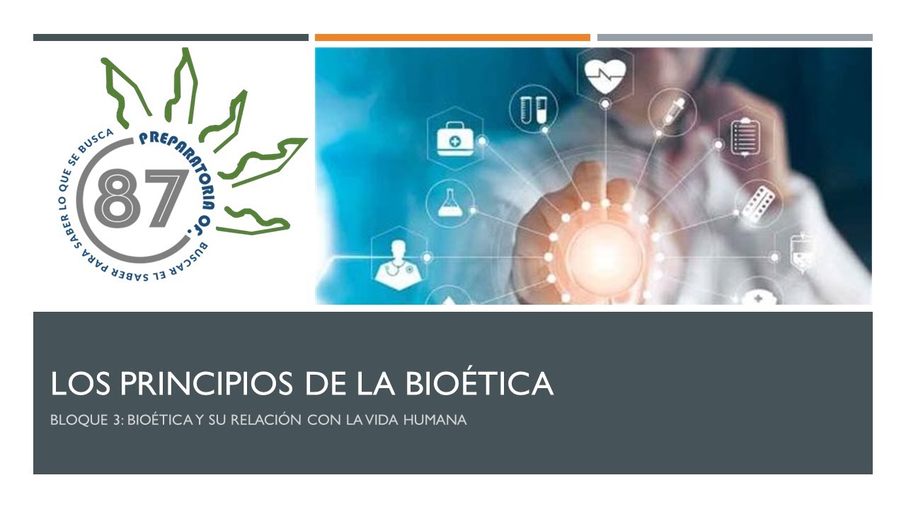 Lección 1: Los Principios De La Bioética - YouTube