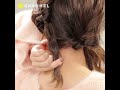 【ヘアくるりんぱ】不器用女子へ♡5分で出来る！編み込みしているようなサイドヘア♡