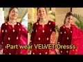 New VELVET Dresses Design plian vetvet party wear velvet dresses design#velvetdressdesigns#velvet