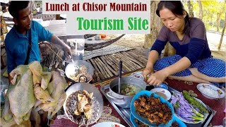 Lunch at Chisor Mountain Tourism Site at Takeo Province