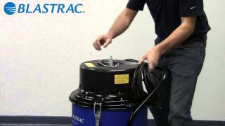 Blastrac BL-BDC1216c Dual Motor Dust Collector W/ 2\