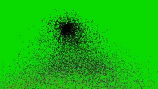 FREE HD Green Screen BOUNCING PARTICLES