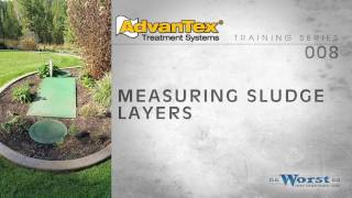 008 Septic Tank AdvanTex Sludge Layer Measurement