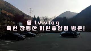 웅tv vlog 옥천 장령산 자연 휴양림 방문했어요^^