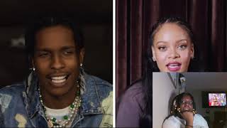 GQ x A$AP Rocky Answers 18 Questions From Rhianna | KASHKEEE REACTION