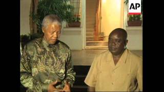 SOUTH AFRICA: ZAIRIAN REBEL LEADER LAURENT KABILA VISIT