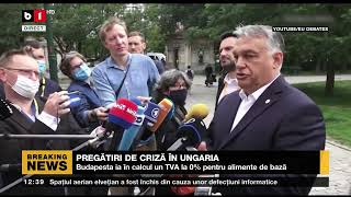 PREGĂTIRI DE CRIZĂ ÎN UNGARIA_Știri B1_15 iunie 2022