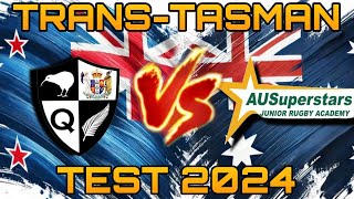 Trans-Tasman test QLD KIWIS V AUS-STARS U12s 2024