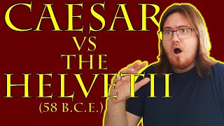 History Student Reacts to Caesar vs the Helvetii | Historia Civilis Reactions