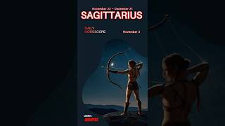 Sagittarius Daily Horoscope - November 3, 2024 | Daily Astrology Predictions