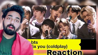 🇮🇳 Indian Reacts To BTS PERFORMS 'FIX YOU' (COLDPLAY COVER) | MTV UNPLUGGED PRESENTS: BTS REACTION