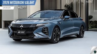 2026 Mitsubishi Galant Unveiled - The return of the iconic mid-sized sedan!