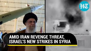 Amid Iran's Threat, Israel's Fresh Syria Attack; Hezbollah Launches 8 Strikes In 1 Day
