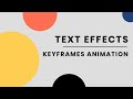 Awesome Text Animation using CSS Keyframes