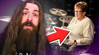 Metal Drummer reacts to Dorothea Taylor (Godmother of Drumming)