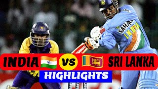 India vs Sri Lanka Final Match Highlights | Indian Oil Cup 2005
