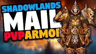 New Mail PvP Armor Sinful Gladiator | Honor & Conquest Vendor | WoW Shadowlands | World of Warcraft