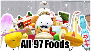 🎅🎁🎄How To Get All 97 Foods and Secret Badges in | Secret Staycation | Roblox