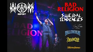 WOM Report - Bad Religion, Suicidal Tendencies, Millencolin, Devil In Me, Blowfuse @ Sala Tejo-14.05