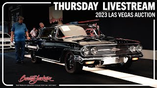 2023 LAS VEGAS BARRETT-JACKSON "All the cars, all the time" LIVESTREAM - Thursday, June 22, 2023