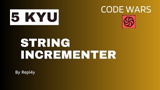 #python : 5 Kyu String Incrementer