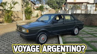 VOYAGE ARGENTINO? - VEJA E DESCUBRA - MODELO GL 1992  4P 1.8 AP DO AMIGO ANDRÉ