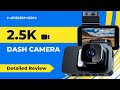 Woodman Car Cam 1 Car Dash Camera Detailed Review | 2.5K & Night Vision | Best Dash Cam for Car 2024