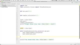 8 Using Python concurrent futures the ThreadPoolExecutor