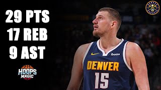 Nikola Jokic Highlights (29 pts Double-Double) vs Charlotte Hornets | February 20, 2025