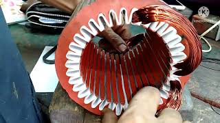 #EP01How to wind a three-wire motor   #အခြေခံသရီးဖွေ့မော်တာပတ်နည်း#phyusinmyittar