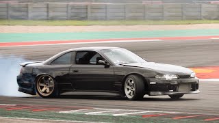 Drifting my S14 on an F1 Track - MPACT COTA 2024